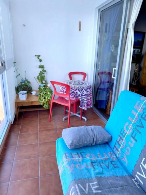 One bedroom appartement with sea view shared pool and balcony at Tacoronte